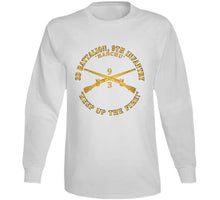 Load image into Gallery viewer, Army - 3d Bn 9th Infantry Regiment - Keep Up The Fire W In Branch X 300 Classic T Shirt, Crewneck Sweatshirt, Hoodie, Long Sleeve
