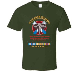 502nd Bomb Squadron - B-29 Superfortress - Campaigns - World War Ii W Pac Svc X 300 Classic T Shirt, Crewneck Sweatshirt, Hoodie, Long Sleeve