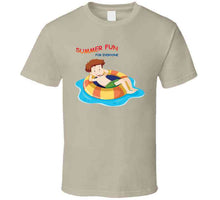 Load image into Gallery viewer, Boy In Water Tub Floating - Summer Fun For Everyonex 300 T Shirt
