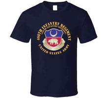 Load image into Gallery viewer, Army  - 408th Infantry Regiment - Us Army W Dui X 300 T Shirt
