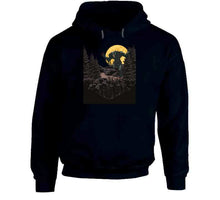 Load image into Gallery viewer, Wolfman Attacking Moon Forest - X 300 Classic T Shirt, Crewneck Sweatshirt, Hoodie, Long Sleeve
