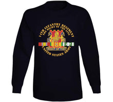 Load image into Gallery viewer, Army - Dui - 14th Infantry Regiment The Right Of The Line W Vn Svc X 300 T Shirt
