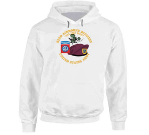 Army - 82nd Airborne Div - Beret - Mass Tac - Maroon  - 504th Infantry Regiment Classic T Shirt, Crewneck Sweatshirt, Hoodie, Long Sleeve