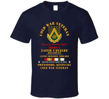 Load image into Gallery viewer, Army - Cold War Vet - Troop A, 240th Cavalry Regiment - Owensboro, Kentucky W Cold Svc Classic T Shirt, Crewneck Sweatshirt, Hoodie, Long Sleeve
