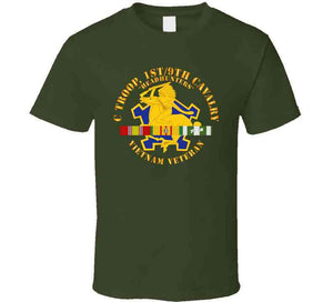 C Troop, 1st-9th Cavalry - Headhunters - Vietnam Vet W 1966-1967 Vn Sv Svc Classic T Shirt, Crewneck Sweatshirt, Hoodie, Long Sleeve