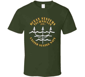 Navy - Rate - Ocean Systems Technician X 300 T Shirt