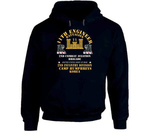 11th Engineer Battalion - Camp Humphries 2nd Infantry Division - Korea  X 300 Classic T Shirt, Crewneck Sweatshirt, Hoodie, Long Sleeve