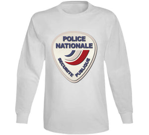 Police Nationale France Police without Text Classic T Shirt, Crewneck Sweatshirt, Hoodie, Long Sleeve