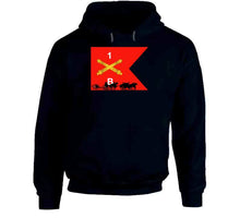 Load image into Gallery viewer, Union Army - Bravo Battery 1st Rhode Island Light Artillery With Guidon In Back T Shirt
