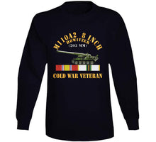 Load image into Gallery viewer, Army - M110a2 - 8 Inch 203mm Howitzer - Cold War Veteran W Cold Svc X 300 T Shirt
