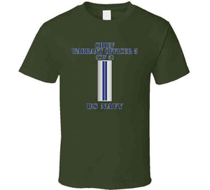 Navy - Rank - Chief Warrant Officer - Cw5 T Shirt