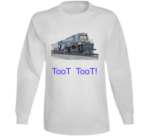 Toot Toot Train Baby Bib