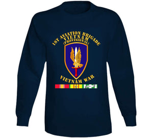 Army - 1st Aviation Brigade (provisional) - Vietnam War W Svc Classic T Shirt, Crewneck Sweatshirt, Hoodie, Long Sleeve