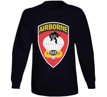 Load image into Gallery viewer, Army - 555th Parachute Infantry Battalion Wo Txt X 300 Classic T Shirt, Crewneck Sweatshirt, Hoodie, Long Sleeve
