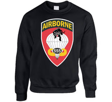 Load image into Gallery viewer, Army - 555th Parachute Infantry Battalion Wo Txt X 300 Classic T Shirt, Crewneck Sweatshirt, Hoodie, Long Sleeve
