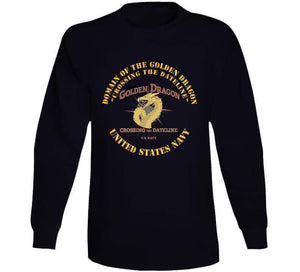 Navy - Domain Of The Golden Dragon X 300 T Shirt