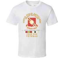 Load image into Gallery viewer, Army  - 100th Field Artillery Rocket Battalion - Cold War W Cold Svc X 300 T Shirt
