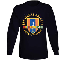 Load image into Gallery viewer, Army - Vietnam Vietnam Vet W 1st Signal Brigade  X 300 T Shirt
