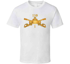 1st Battalion, 110th Armor Regiment - Ar Branch Wo Txt X 300 Classic T Shirt, Crewneck Sweatshirt, Hoodie, Long Sleeve