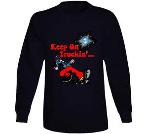 Keep On Truckin - Cmyk W Stars And Disco Ball X 300 Classic T Shirt, Crewneck Sweatshirt, Hoodie, Long Sleeve