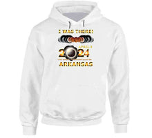 Load image into Gallery viewer, Total Eclipse - 2024 - I Was There W Yellow Outline - Arkansas T Shirt
