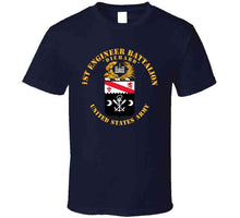 Load image into Gallery viewer, Army - Coa - 1st Engineer Battalion - Diehard Classic T Shirt, Crewneck Sweatshirt, Hoodie, Long Sleeve
