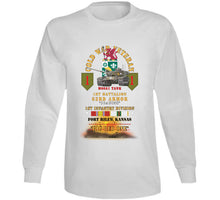 Load image into Gallery viewer, Army - Cold War Vet - 1st Bn 63rd Armor - 1st Inf Div - Fort Riley, Kansas - M60a1 Tank  - Bro W Cold Svc X 300 T Shirt
