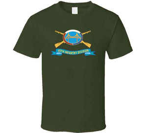 49th Infantry Division -  Hq Headquarters - W Br - Dui - Ribbon X 300 T Shirt