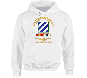 Army - 3rd Id - Right Of Passage - Germany W Cold War Svc T Shirt