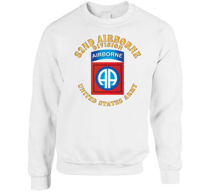 Army - 82nd Airborne Division - Ssi - Ver 3 Classic T Shirt, Crewneck Sweatshirt, Hoodie, Long Sleeve