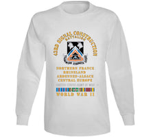 Load image into Gallery viewer, Army - 43rd Signal Battalion - Central Europe - Rhineland Eur Wwii W Eur Svc X 300 T Shirt
