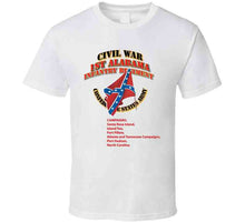 Load image into Gallery viewer, Civil War - 1st Alabama Infantry Regiment - Csa X 300 T Shirt
