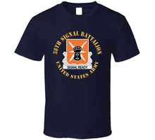 Load image into Gallery viewer, Army - 38th Signal Battalion - Dui - Us Army X 300 T Shirt
