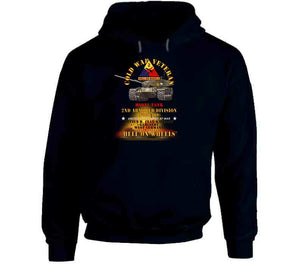 Army - Cold War Vet - 2nd Armored Division - Garlstedt, Germany - M60a1 Tank - Hell On Wheels W Fire X 300 Classic T Shirt, Crewneck Sweatshirt, Hoodie, Long Sleeve