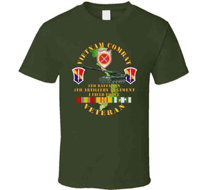 Army - Vietnam Combat Vet - 8th Bn 4th Artillery - I Field Force W M107 Classic T Shirt, Crewneck Sweatshirt, Hoodie, Long Sleeve