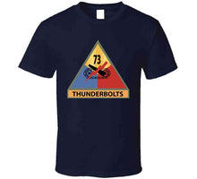 Load image into Gallery viewer, T-shirt - Army - 73rd Tank Battalion -thunderbolts W Ssi Name Tape X 300 T Shirt

