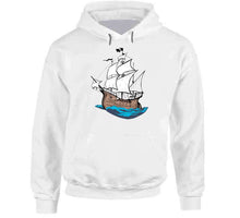 Load image into Gallery viewer, Pirate Ship - W Pirate Flag X 300 T Shirt
