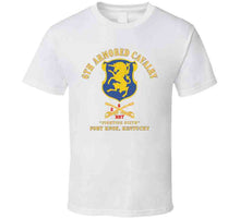 Load image into Gallery viewer, Army - 6th Acr W Cav Br  Ft Knox Kentucky - Red Txt X 300 T Shirt
