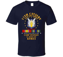 Load image into Gallery viewer, Army - 5th Squadron 17th Cavalry - Air Cav - Camp Stanley  Korea W Kdsm Svc T Shirt
