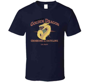 Navy - Domain Of The Golden Dragon Wo Txt X 300 Classic T Shirt, Crewneck Sweatshirt, Hoodie, Long Sleeve