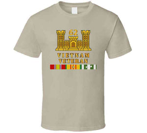 Army - 62nd Engineer Battalion - Eng Branch - Vietnam Vet W Vn Svc T Shirt