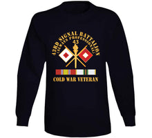 Load image into Gallery viewer, Army - 43rd Signal Battalion - Cold War Veteran W Cold Svc X 300 T Shirt
