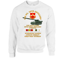Load image into Gallery viewer, Army - 2nd Bn 28th Artillery - 175mm - Hindenburg Ansbach Germany  W Cold Svc Classic T Shirt, Crewneck Sweatshirt, Hoodie, Long Sleeve
