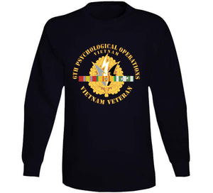 6th Psychological Operations W Svc Ribbons X 300 T Shirt