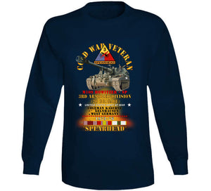 3rd Armored Division  - Gelnhausen, Germany - M109 Howitzer Sp  - Spearhead W Fire - 1973-76 - Cold X 300 T Shirt