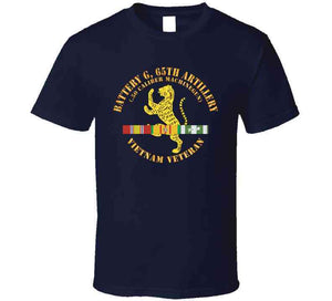 Battery G, 65th Artillery (.50 Caliber Machinegun) X 300 T Shirt