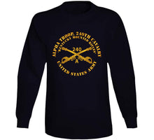 Load image into Gallery viewer, Army - Alpha Troop, 240th Cavalry Regiment - Kentucky Mounted Rifles - Us Army X 300 T Shirt
