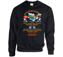 Load image into Gallery viewer, Usn - Humanitarian Svc  - Nmcb 23  Typhoon Russ - Human Svc X 300 T Shirt
