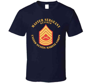 Usmc - Master Sergeant - Retired - X 300 T Shirt