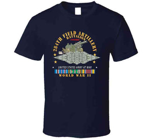 Dui - 284th Field Artillery Battalion - Dui W Br - 105mm Gun - Crew - Eur Svc Wwii X 300 Classic T Shirt, Crewneck Sweatshirt, Hoodie, Long Sleeve